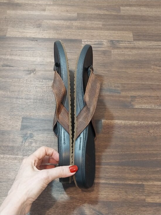Reef Brown Leather Sandals Mens 13 Cushion Phantom LE Summer Thong Flip Flops main image 10